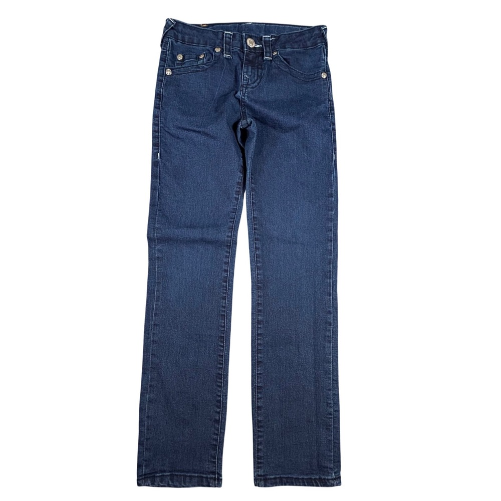 True Religion Geno Relaxed Slim Jeans Kids‎ Size 12 Blue Denim Pants